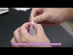 Αδιάβροχες πλαστικές σακούλες CPE Βιοδιασπώμενες προσαρμοσμένες σακούλες συσκευασίας για ρούχα