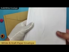 Αυτοκόλλητος φάκελος από χαρτί kraft για εκτύπωση offset για αλληλογραφία και ταχυδρόμηση