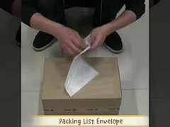 Α4 Α5 Ταχυδρομική ετικέτα Τσέπες Διαφανές αυτοκόλλητο συσκευασία Σλιπ τσάντα για συσκευασία Σλιπ τιμολόγιο