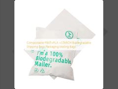 Compostable PBAT+PLA +STARCH Biodegradable Shipping Bags Packaging Mailing Bags