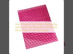 Cute Pink Heart Bubble Mailers for Gifts