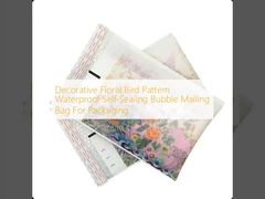 Floral Bubble Mailers Secure Shipping