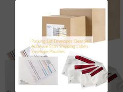 Clear Packing List Envelopes Secure Shipping Labels